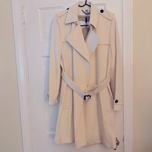 Winter White Burberry Wool coat